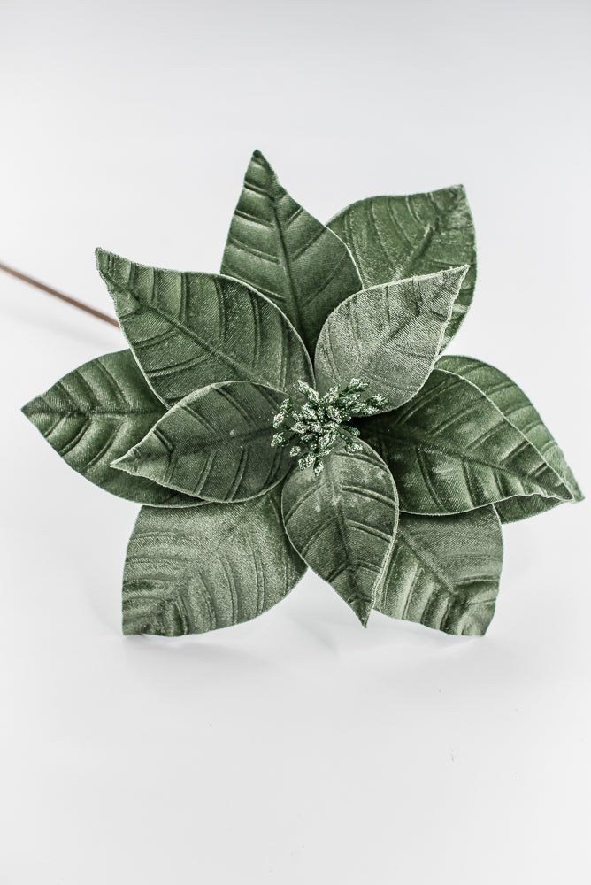 Green Poinsettia Stem - Greenery Market86612GN