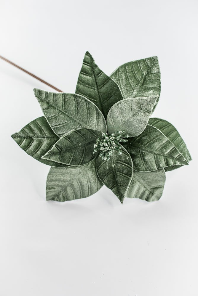 Green Poinsettia Stem - Greenery Market86612GN