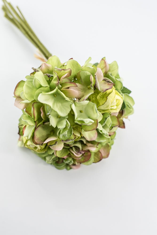Green Rose And Hydrangeas bundle - Greenery Marketartificial flowers28648