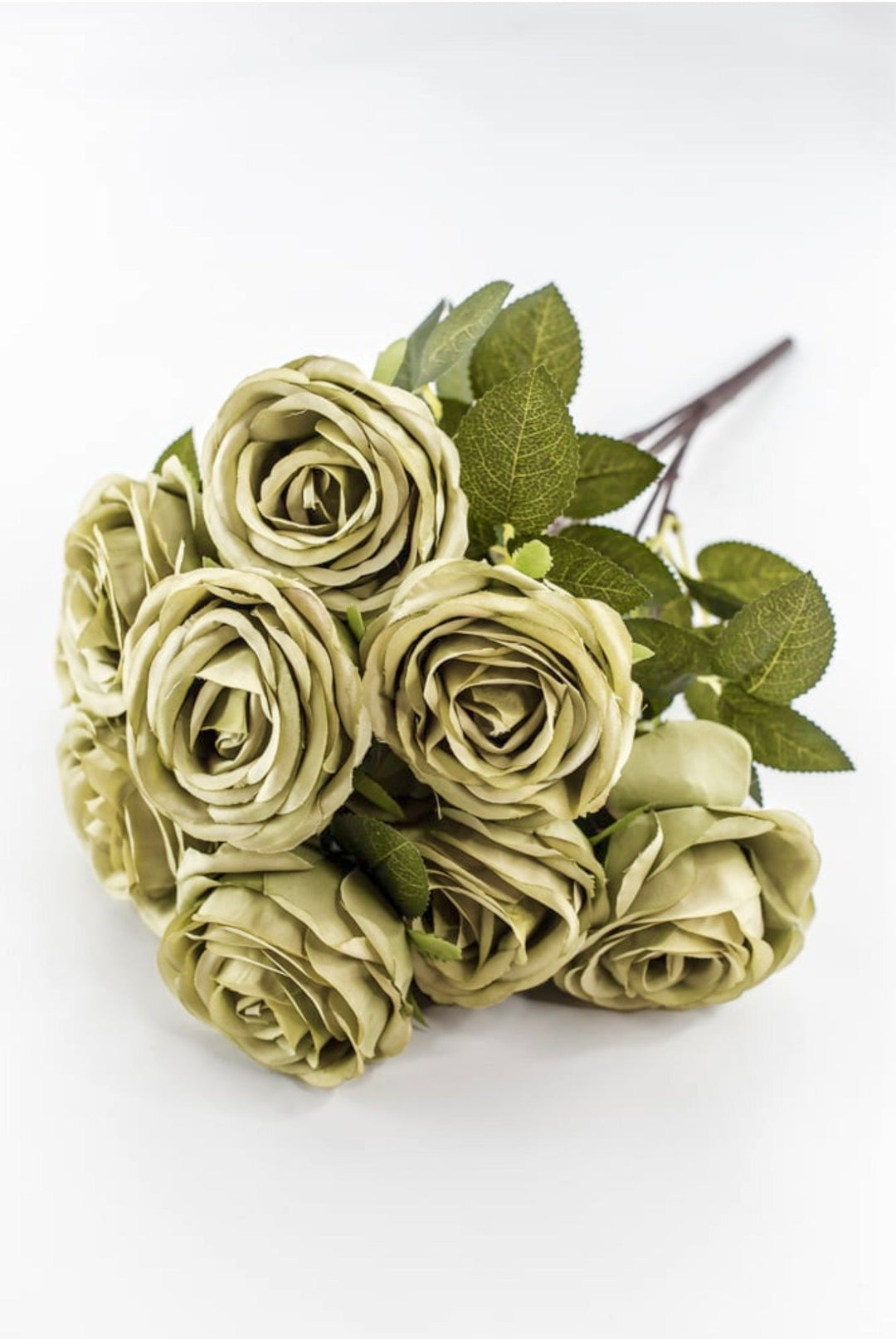 Green Rose Bush - 19" - Greenery MarketArtificial Flowers85694-GN