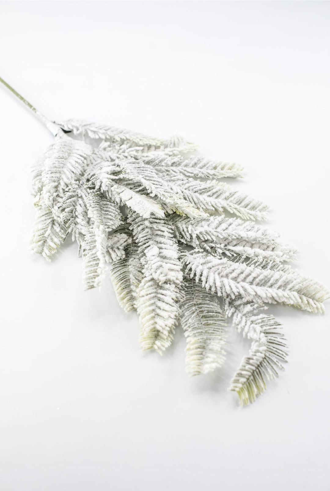 Green Snowed Pine Spray - 25.5" - Greenery MarketXAS740-GR/SN