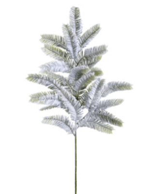 Green Snowed Pine Spray - 25.5" - Greenery MarketXAS740-GR/SN