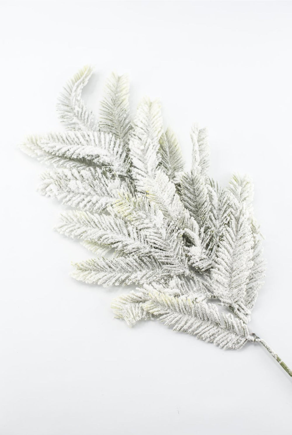 Green Snowed Pine Spray - 25.5" - Greenery MarketXAS740-GR/SN