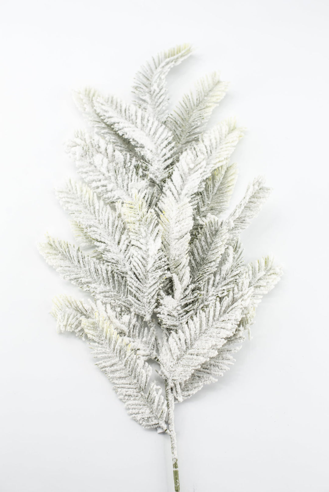Green Snowed Pine Spray - 25.5" - Greenery MarketXAS740-GR/SN