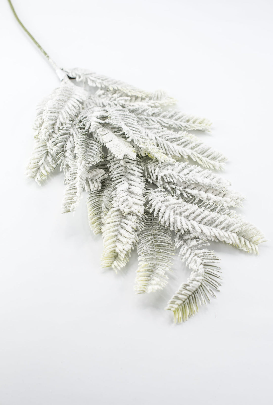 Green Snowed Pine Spray - 25.5" - Greenery MarketXAS740-GR/SN