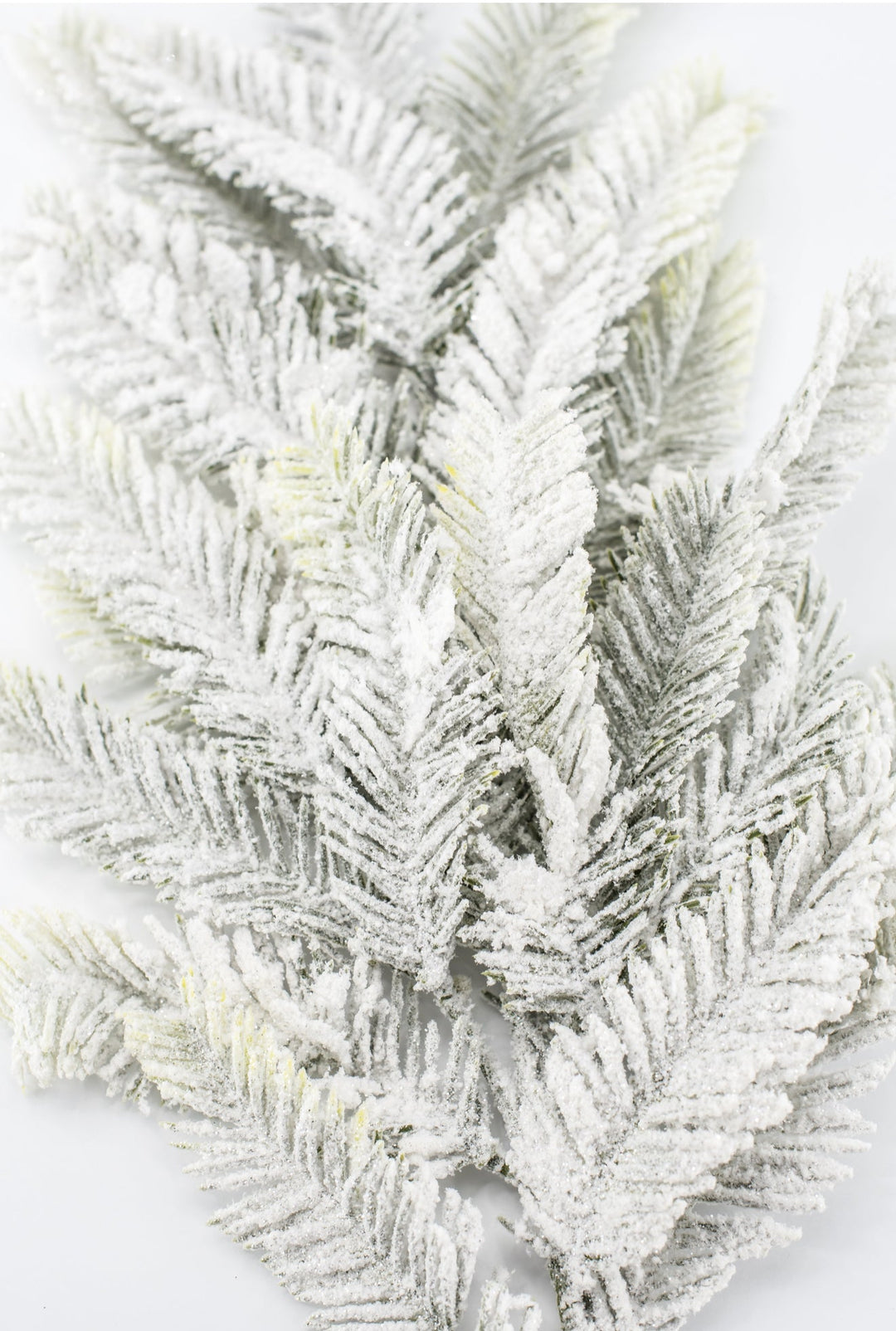 Green Snowed Pine Spray - 25.5" - Greenery MarketXAS740-GR/SN