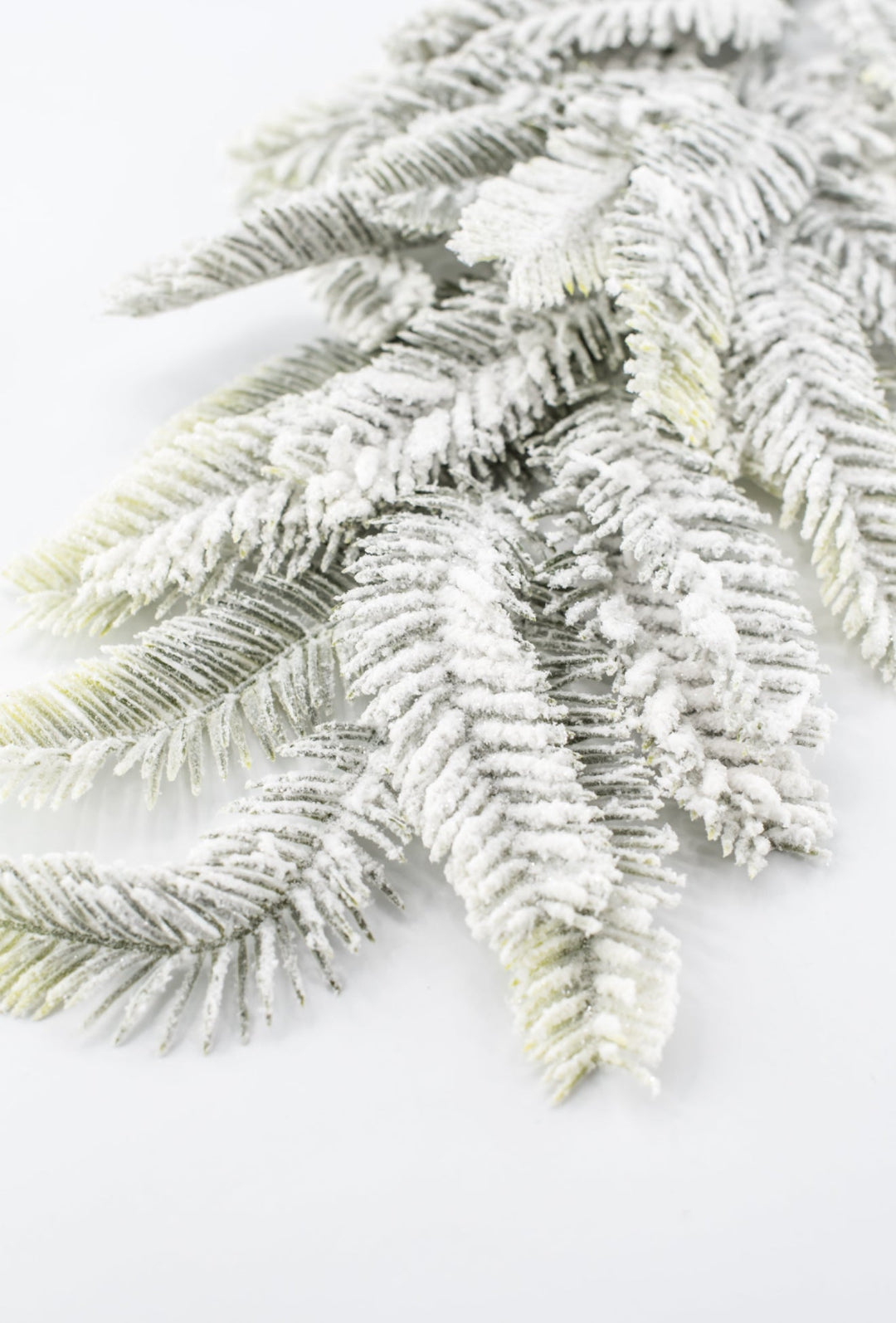 Green Snowed Pine Spray - 25.5" - Greenery MarketXAS740-GR/SN