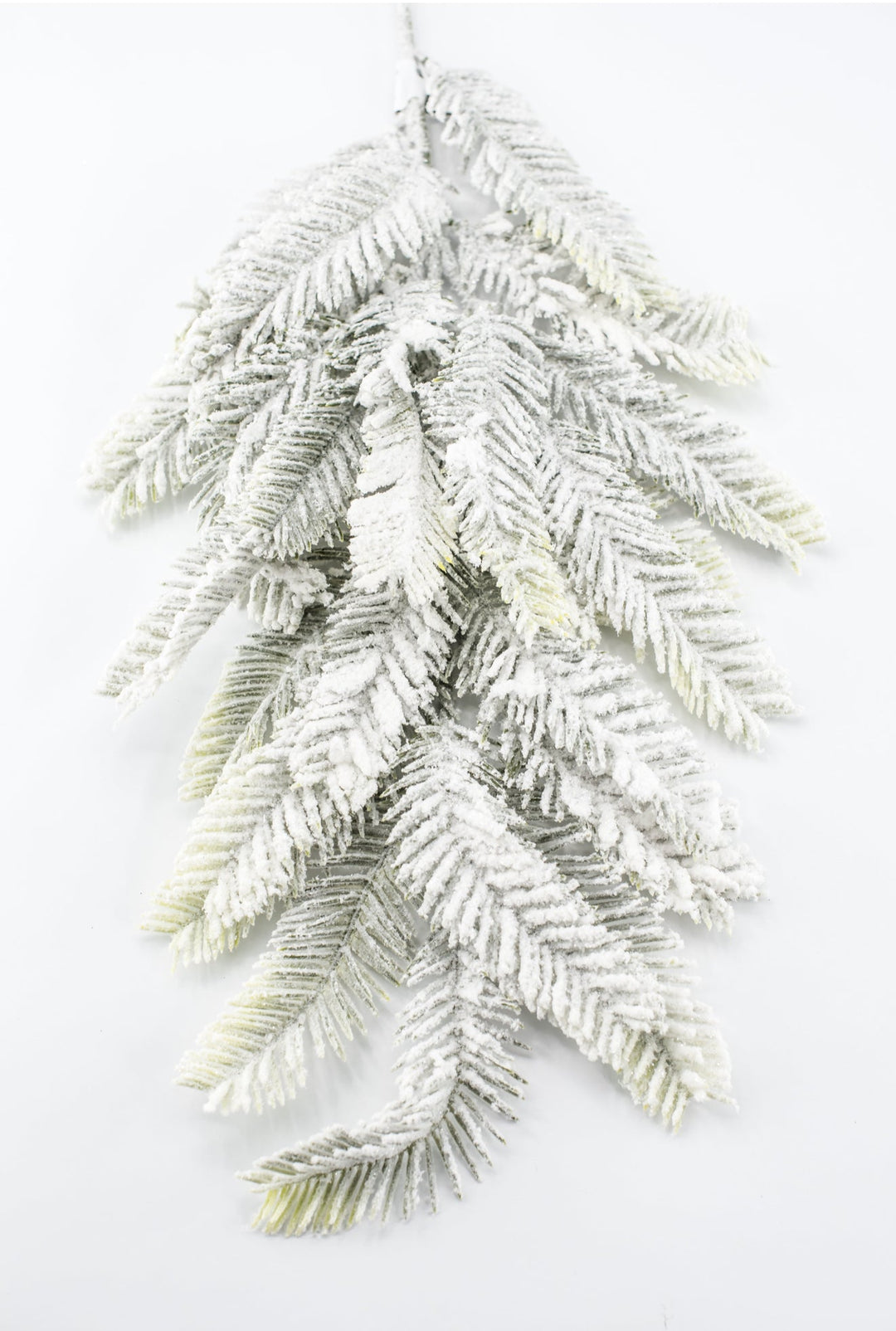 Green Snowed Pine Spray - 25.5" - Greenery MarketXAS740-GR/SN