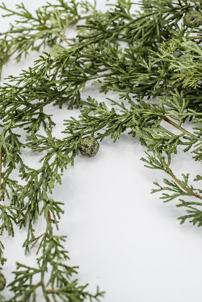 Green Soft Cedar Hanging - 56" - Greenery MarketYSC399-GR