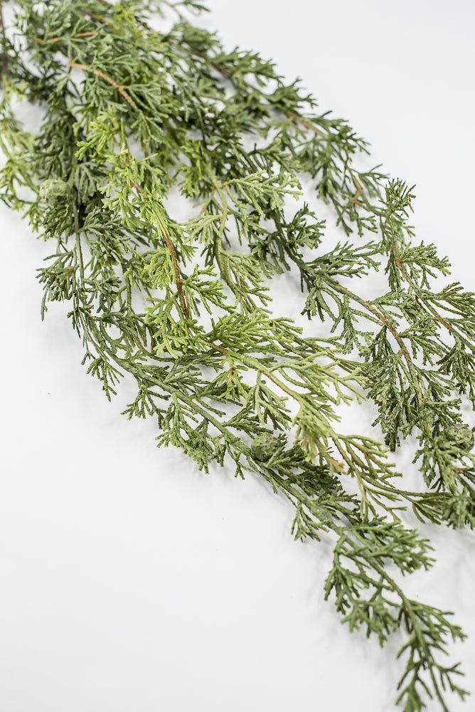 Green Soft Cedar Hanging - 56" - Greenery MarketYSC399-GR