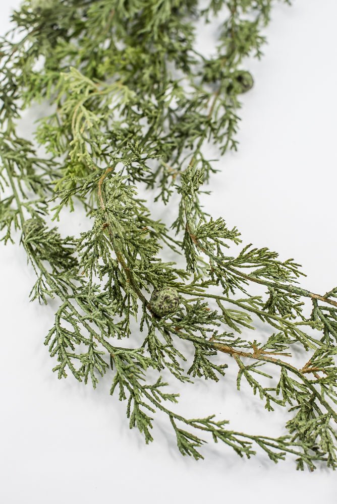 Green Soft Cedar Hanging - 56" - Greenery MarketYSC399-GR