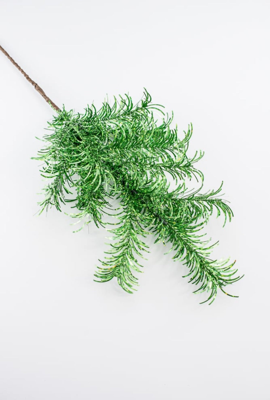 Green tinsel spray - Greenery MarketArtificial Flora84576 - GN