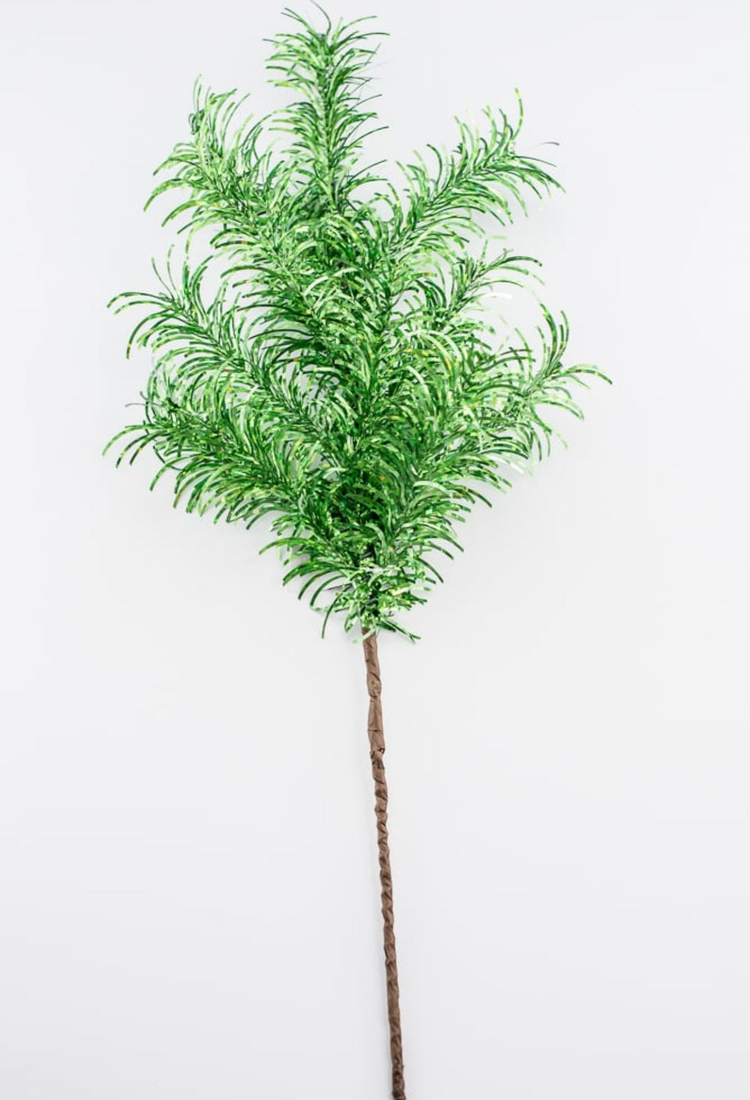 Green tinsel spray - Greenery MarketArtificial Flora84576 - GN