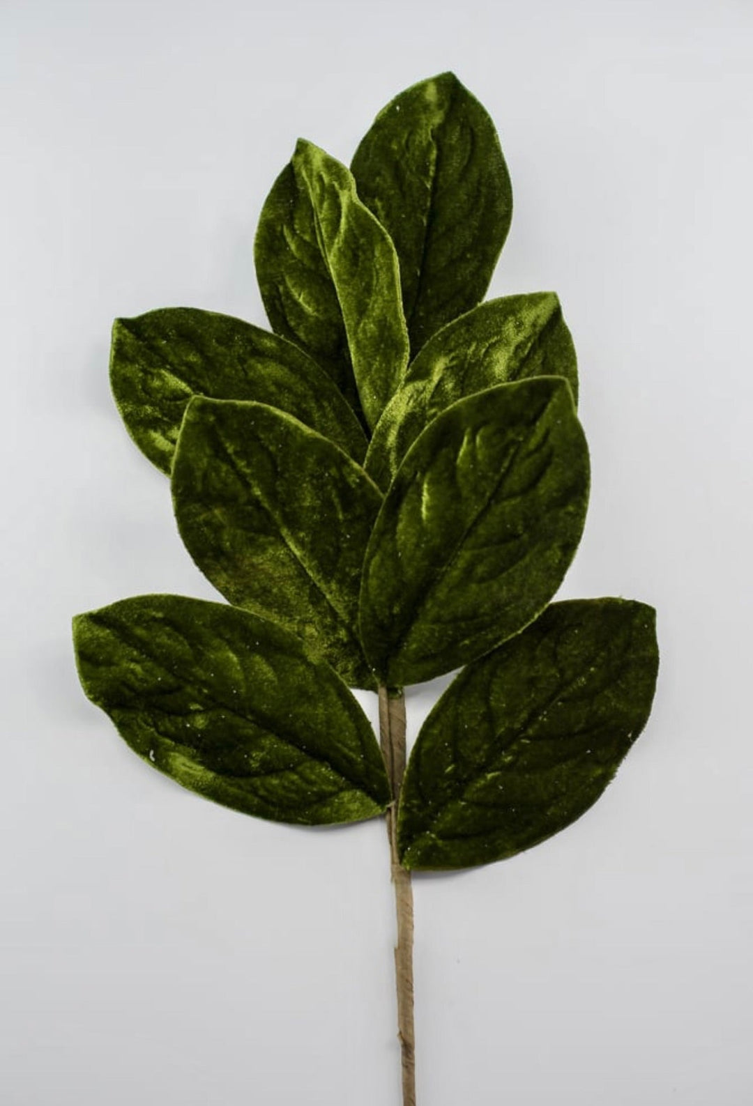 Green velvet magnolia leaf spray - Greenery MarketgreeneryXh536 - g