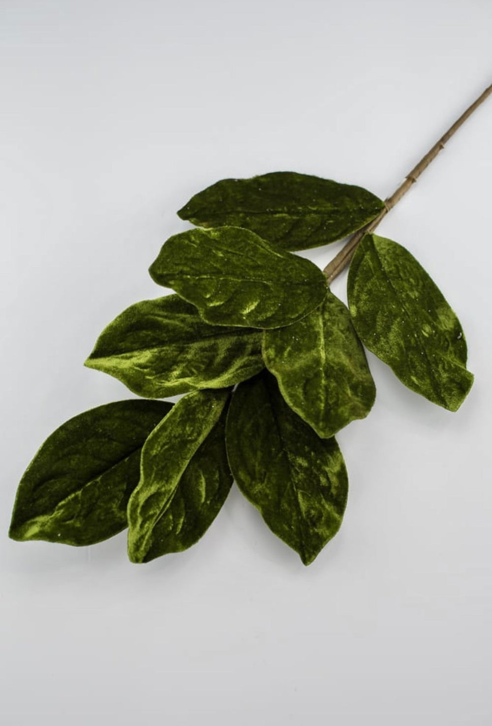 Green velvet magnolia leaf spray - Greenery MarketgreeneryXh536 - g