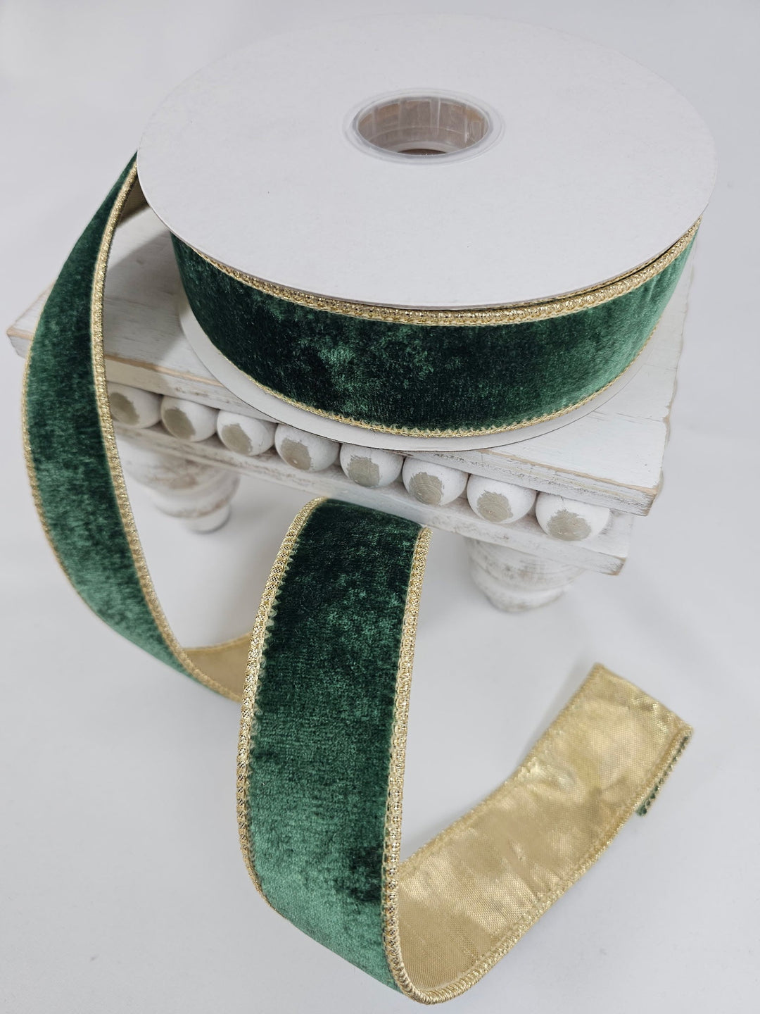 Green Velvet Ribbon - 1.5" - Greenery MarketXR583/15G