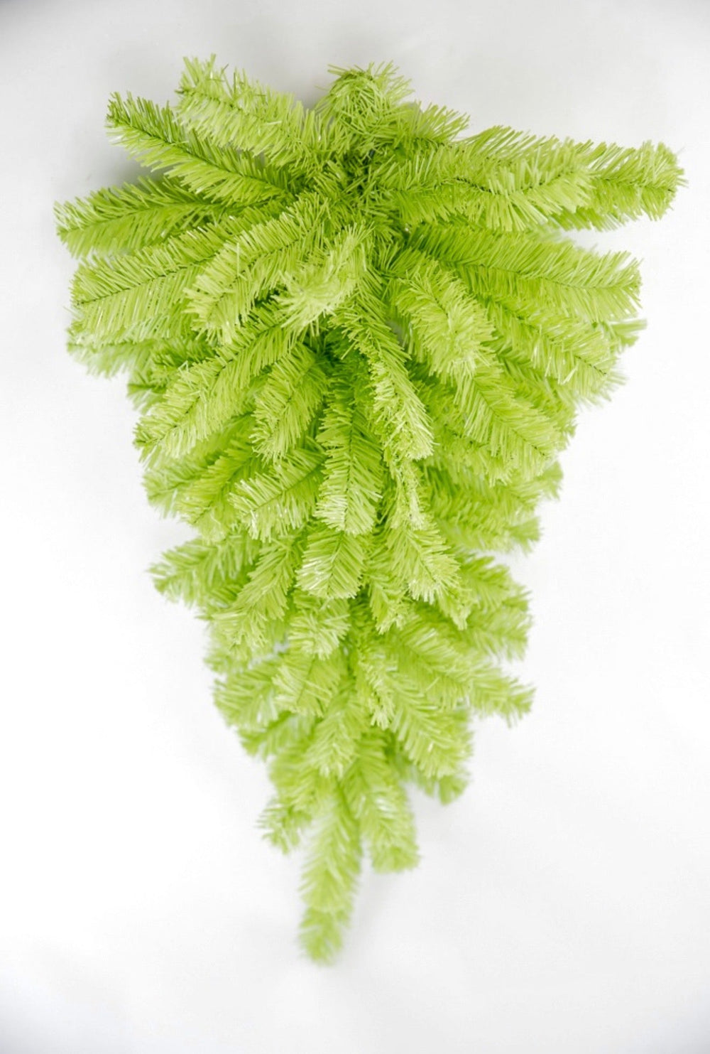 Greenery Market Custom Teardrop Swag, 24" - Lime Green - Greenery Marketwreath base & containersGm4115