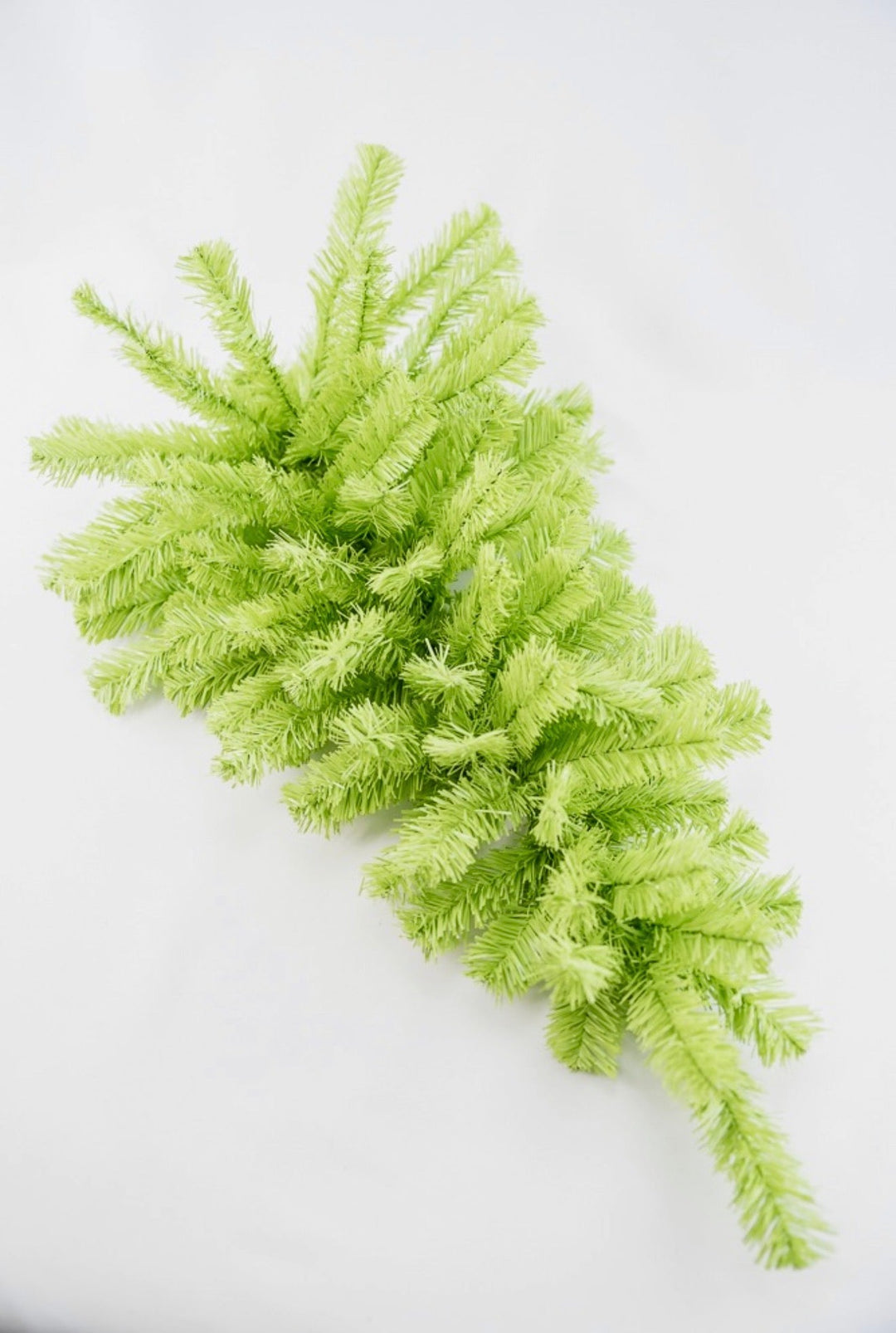 Greenery Market Custom Teardrop Swag, 24" - Lime Green - Greenery Marketwreath base & containersGm4115