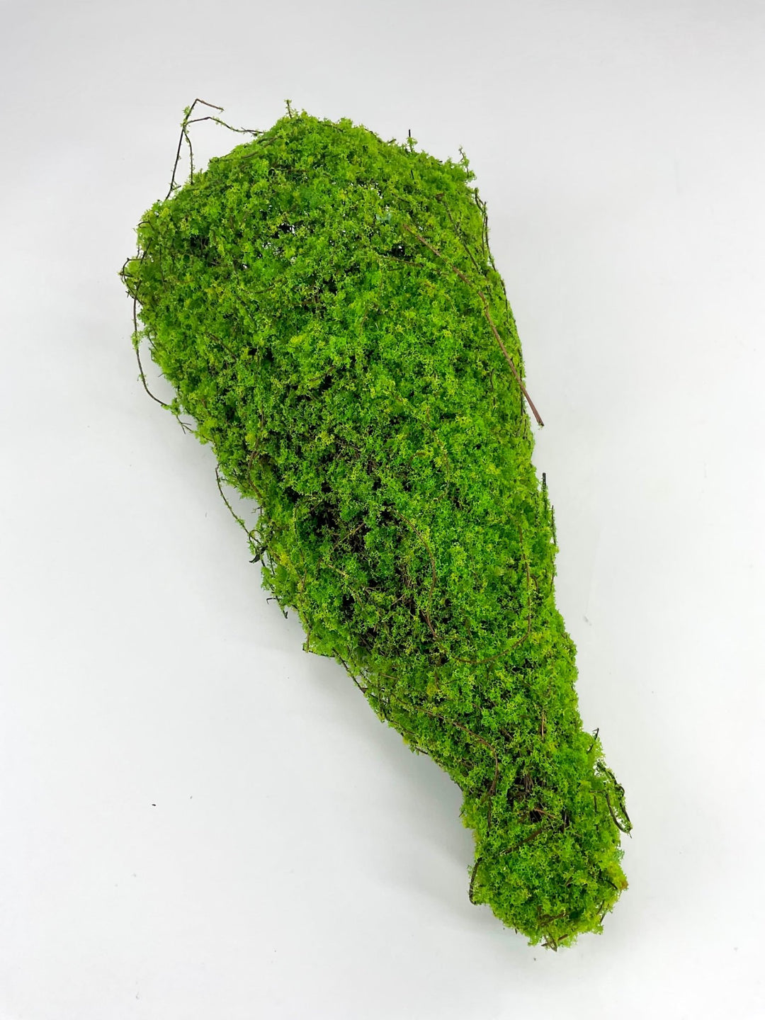 12 in hanging planter 12" Green Moss Half Cone Planter
