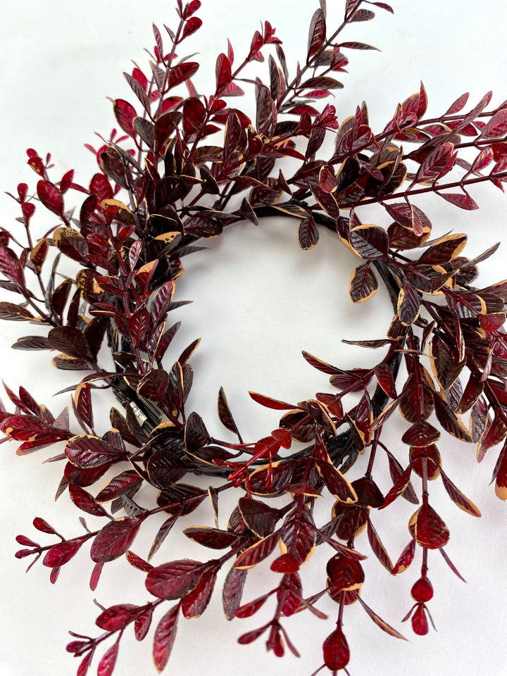 Greenery Mini Candlering Wreath - Greenery Market28588