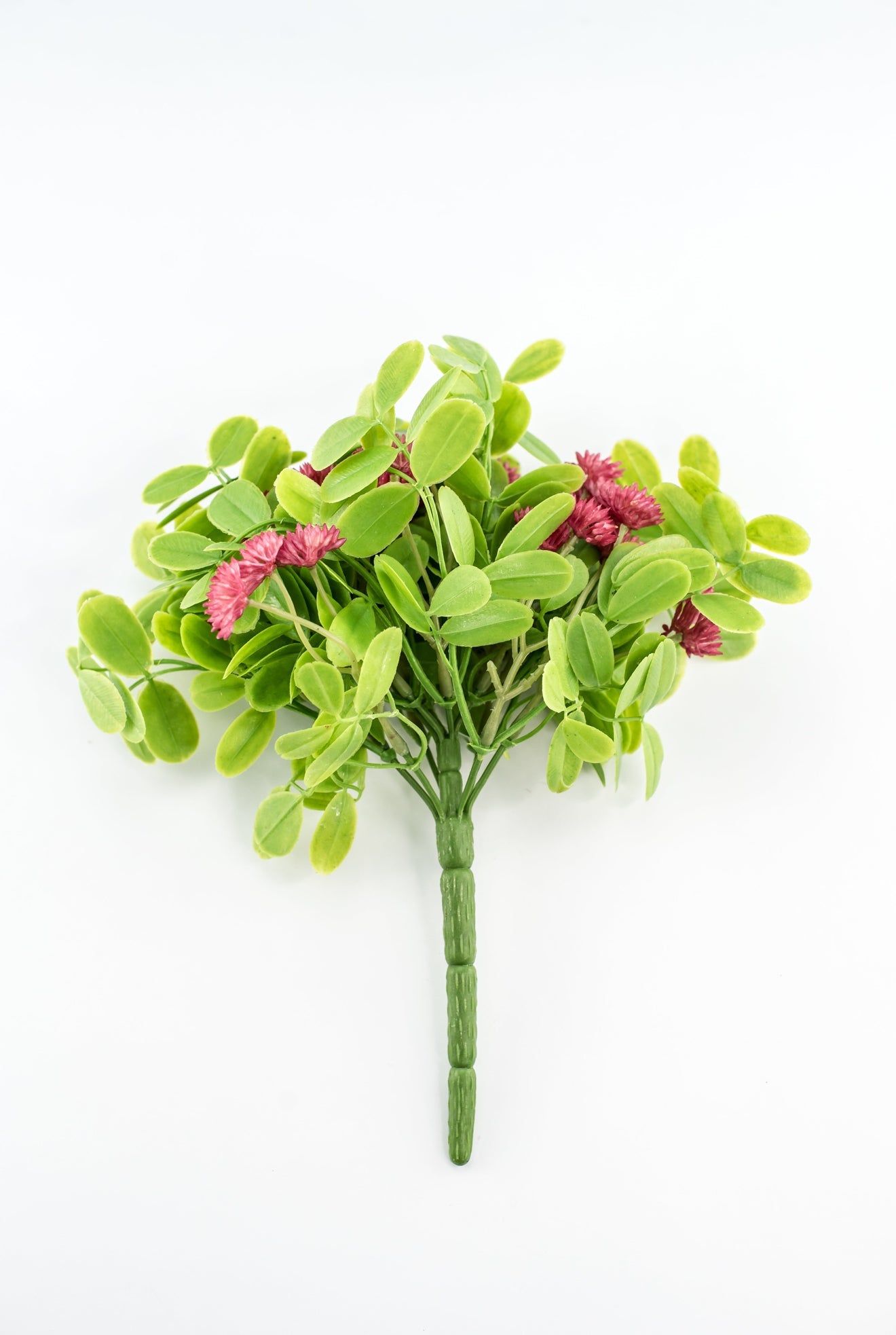 Hot pink clover and greenery bundle - Greenery Market