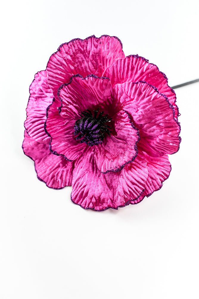 Hot Pink Fantasy Flower Pick - Greenery Market57222HTPK