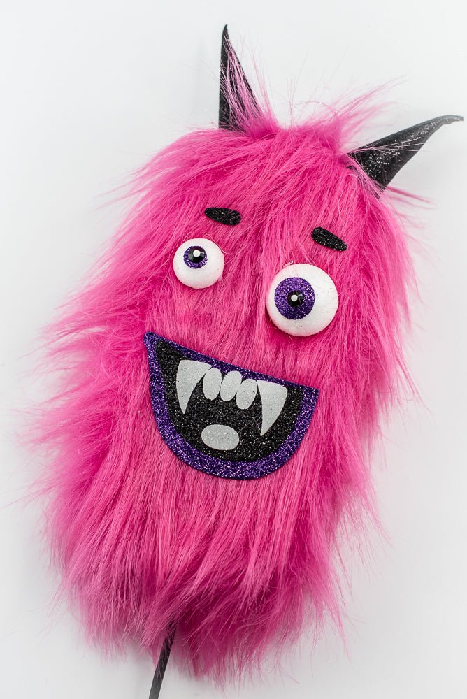 Hot Pink Furry Monster Spray - Greenery Market57304BT