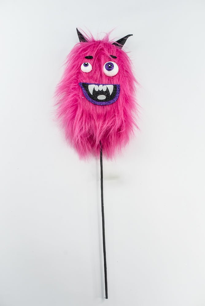 Hot Pink Furry Monster Spray - Greenery Market57304BT
