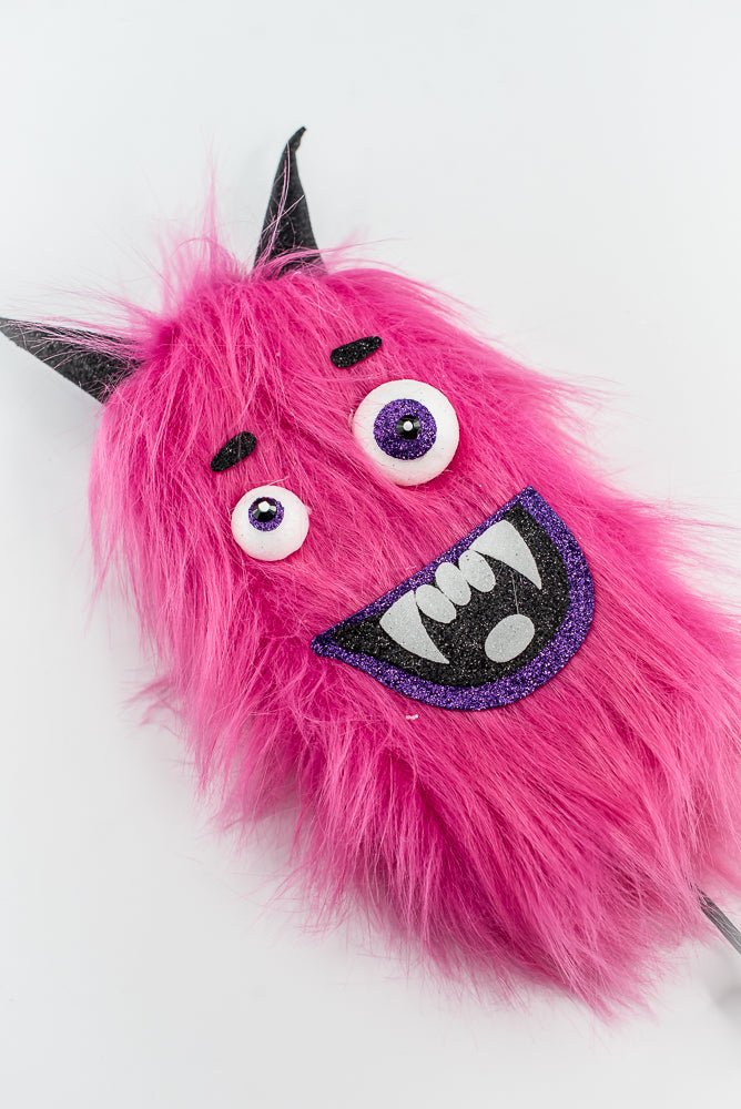 Hot Pink Furry Monster Spray - Greenery Market57304BT