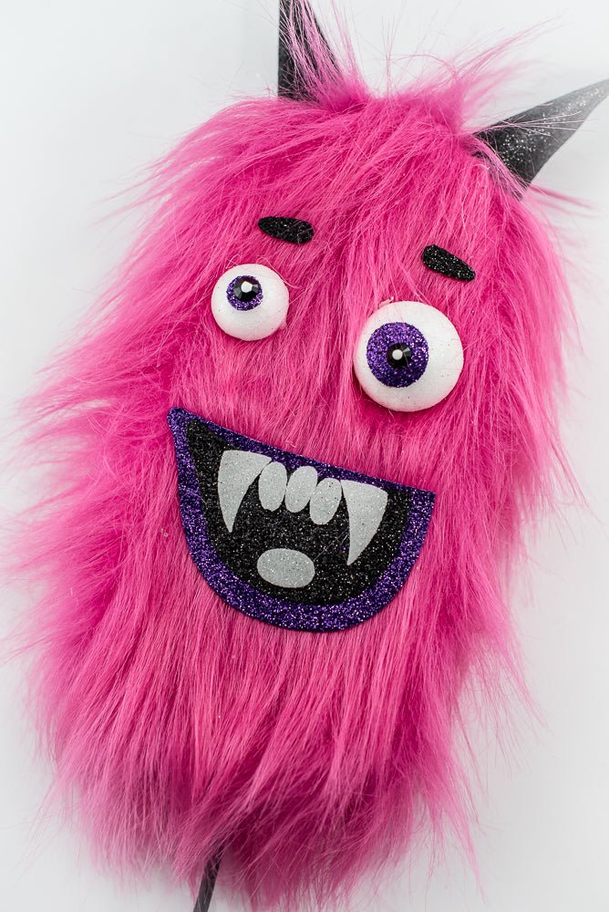Hot Pink Furry Monster Spray - Greenery Market57304BT