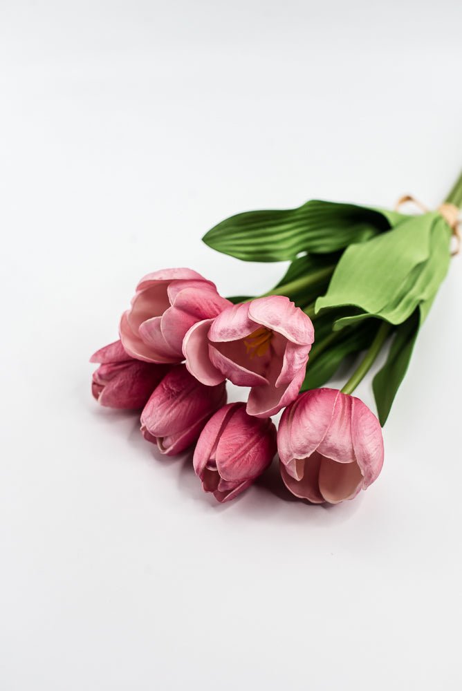 Hot pink life like tulip bundle - Greenery Market3876-HP