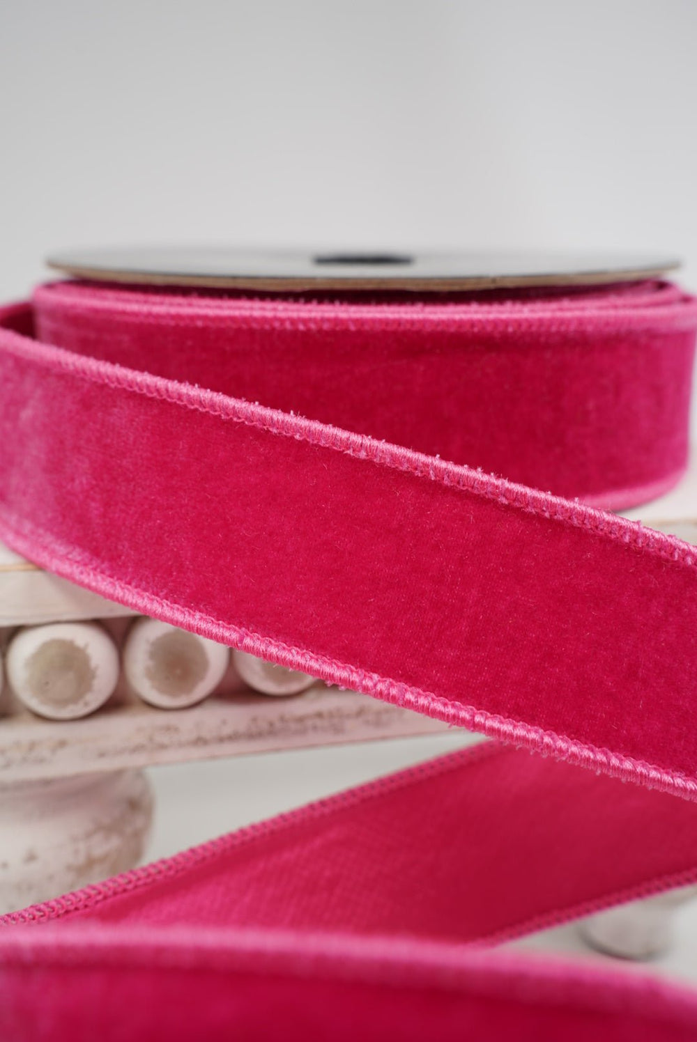 Hot Pink Premier Velvet Ribbon - 1.5" - Greenery MarketRibbon260028