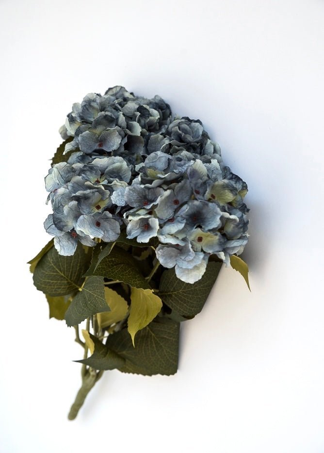 Hydrangea bush - Smoke blue - Greenery Market20139-BL