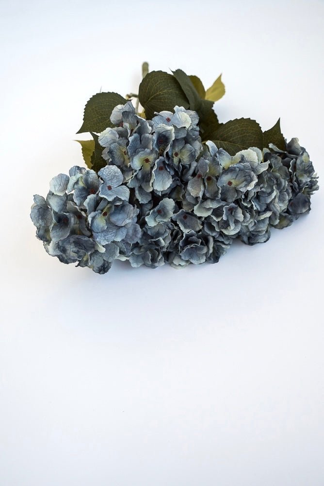 Hydrangea bush - Smoke blue - Greenery Market20139-BL