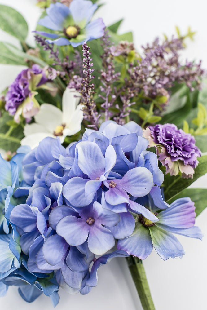 Hydrangea Cosmos Mixed Artificial Flower Spray - 29" - Greenery MarketArtificial Flowers85669