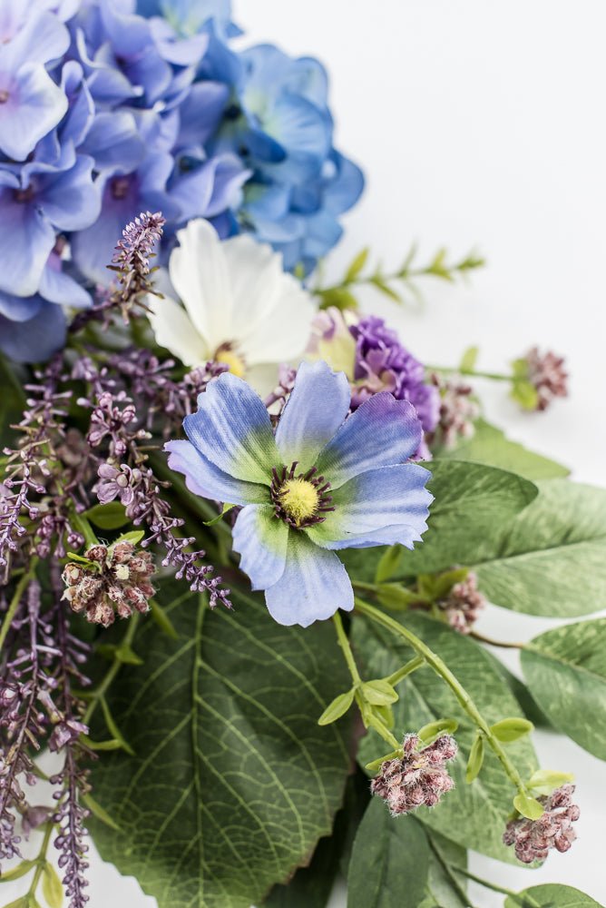 Hydrangea Cosmos Mixed Artificial Flower Spray - 29" - Greenery MarketArtificial Flowers85669