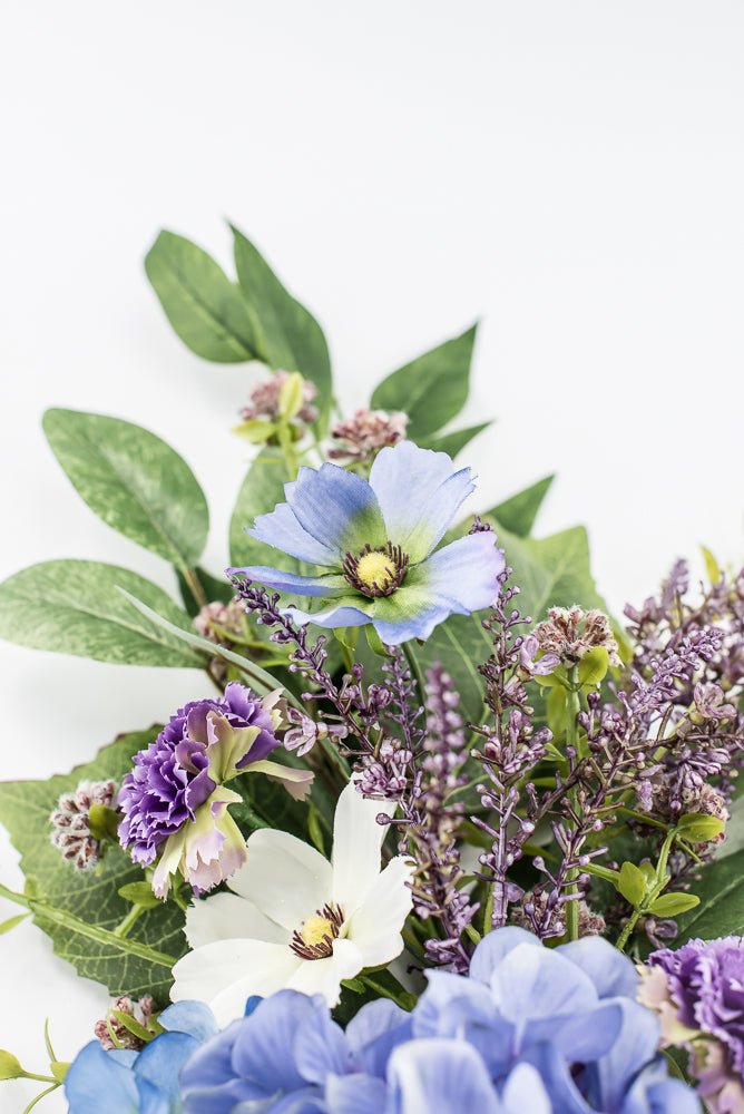 Hydrangea Cosmos Mixed Artificial Flower Spray - 29" - Greenery MarketArtificial Flowers85669