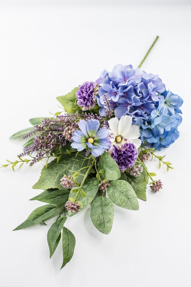 Hydrangea Cosmos Mixed Artificial Flower Spray - 29" - Greenery MarketArtificial Flowers85669