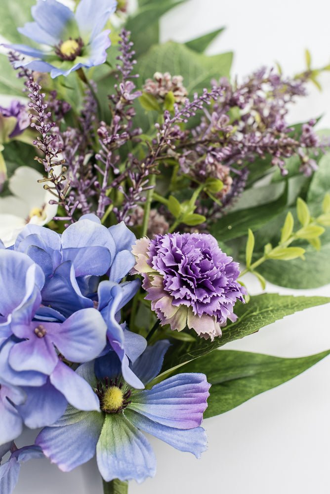 Hydrangea Cosmos Mixed Artificial Flower Spray - 29" - Greenery MarketArtificial Flowers85669