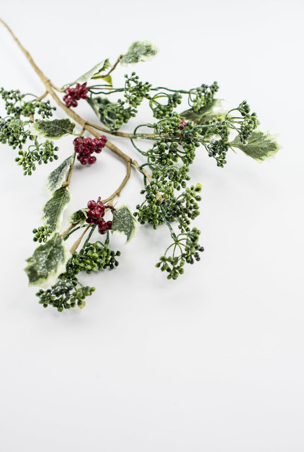 Icy Berries and holly mixed spray - Greenery Marketgreenery85211SP28