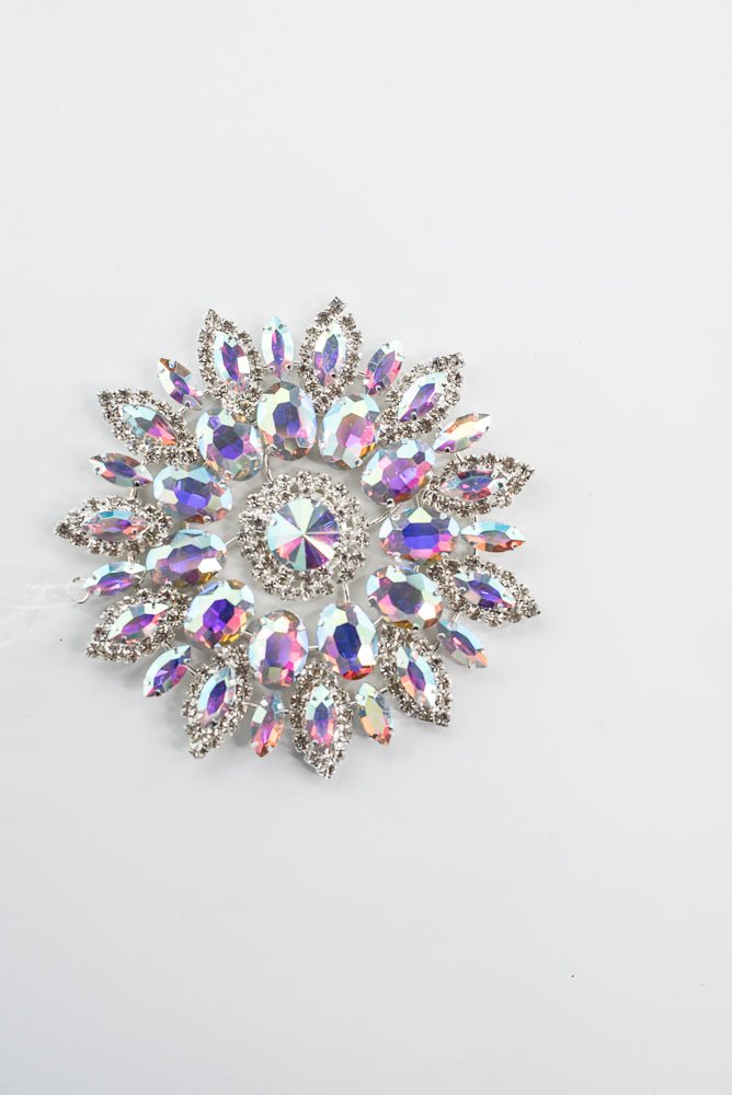 Iridescent Hanging Jewel Ornament - 4.25" - Greenery MarketAC518IR