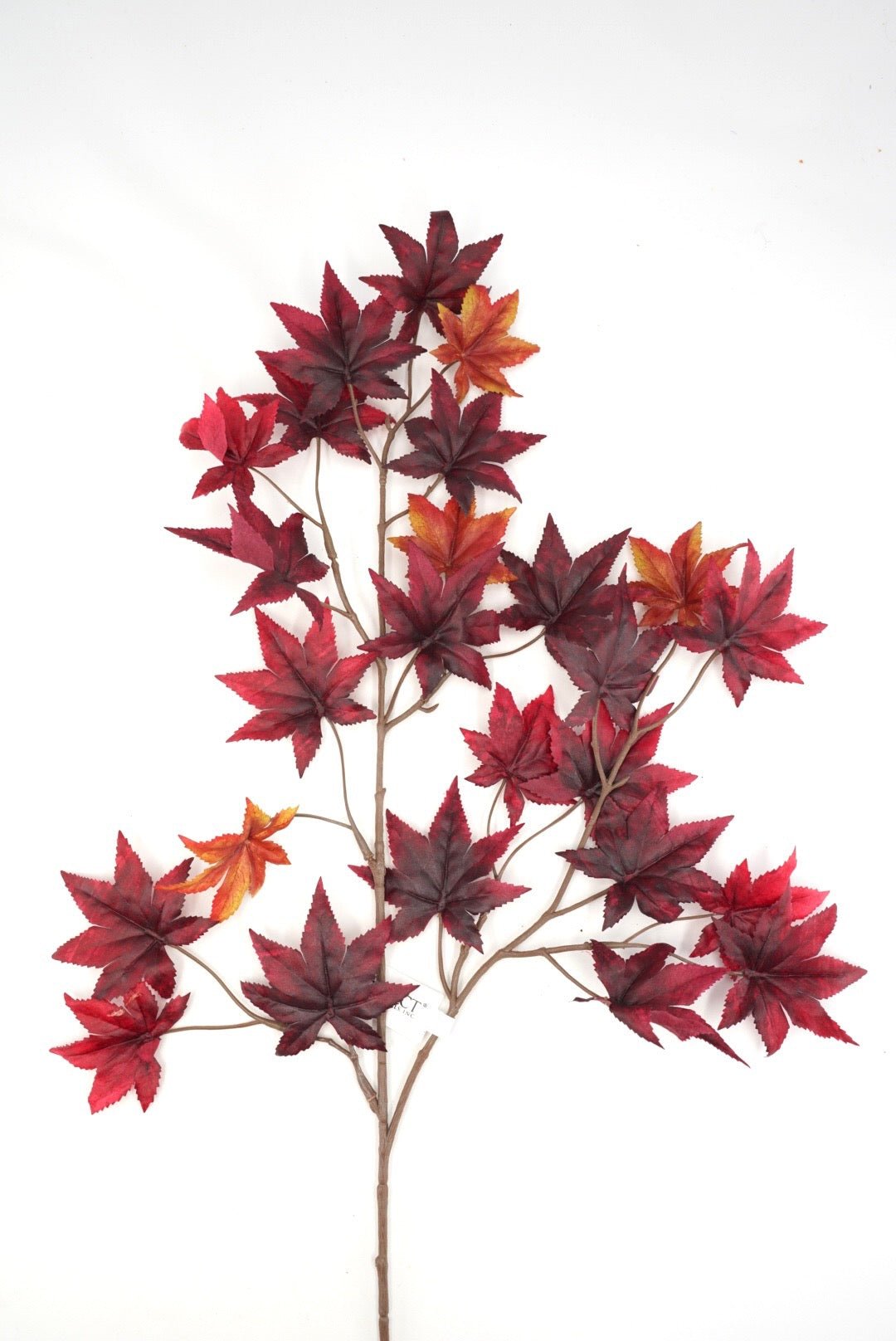 Japanese maple leaf spray - Burnt Red - Greenery MarketArtificial FloraFL7027-BNTR
