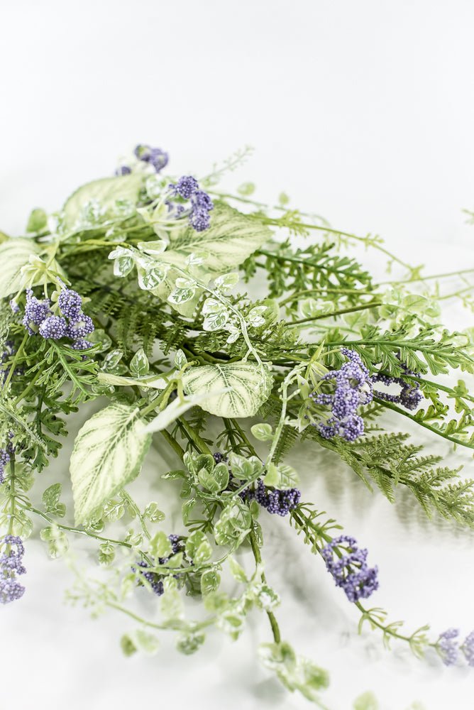 Lavender Fern Leaves Spray - 28" - Greenery Market63843LV