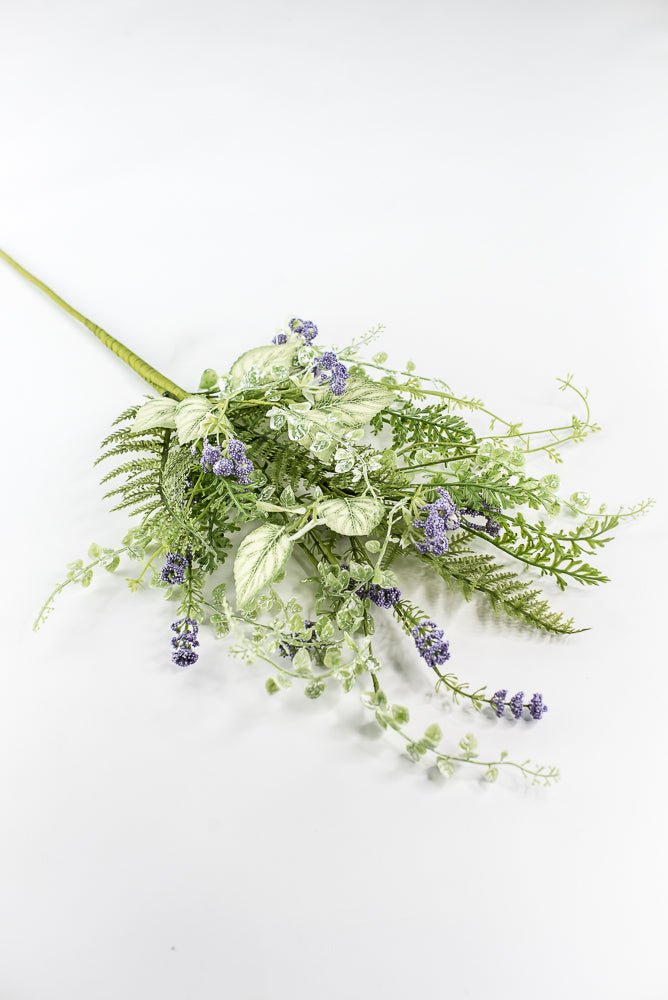 Lavender Fern Leaves Spray - 28" - Greenery Market63843LV
