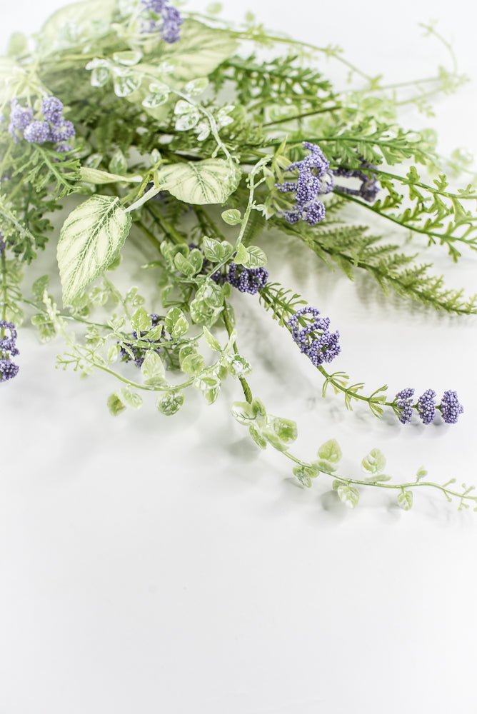Lavender Fern Leaves Spray - 28" - Greenery Market63843LV