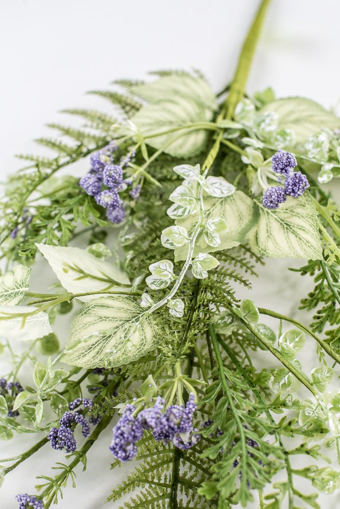 Lavender Fern Leaves Spray - 28" - Greenery Market63843LV