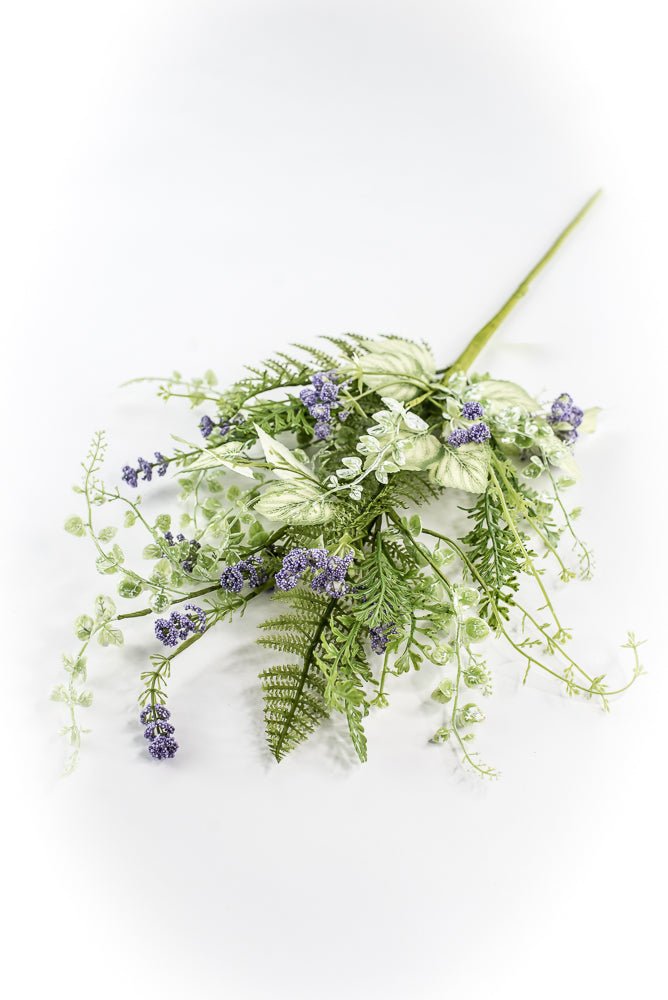 Lavender Fern Leaves Spray - 28" - Greenery Market63843LV