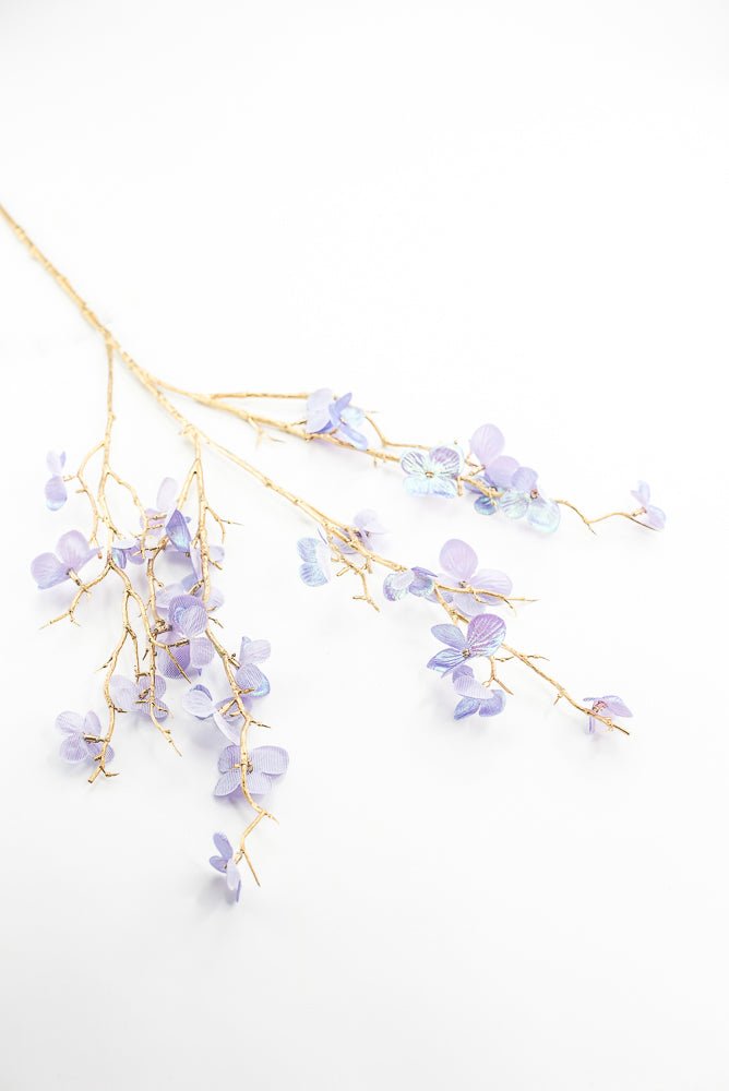 Lavender Glossy Plum Blossom Spray - Greenery Market86307LV