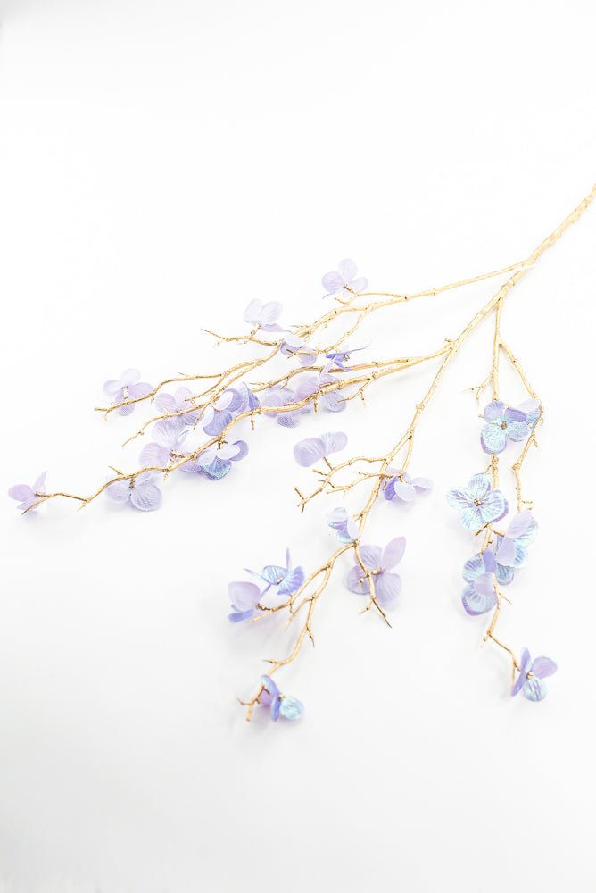 Lavender Glossy Plum Blossom Spray - Greenery Market86307LV