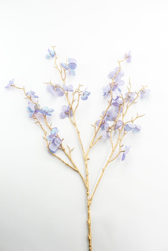 Lavender Glossy Plum Blossom Spray - Greenery Market86307LV